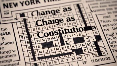 change as the constitution nyt​