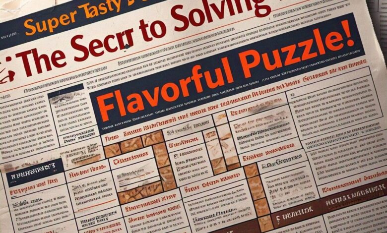 super tasty nyt crossword​