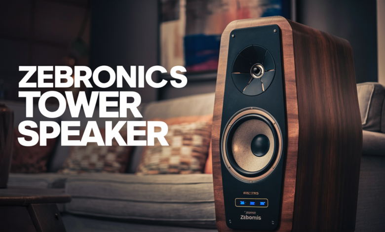 zebronics tower speaker