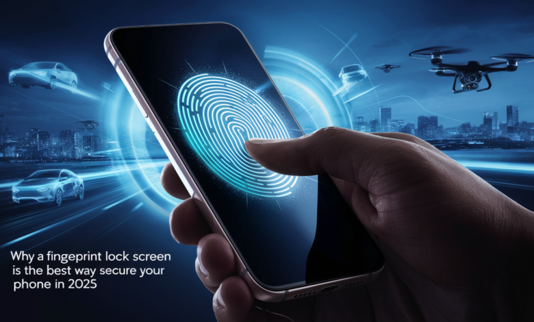 fingerprint lock screen